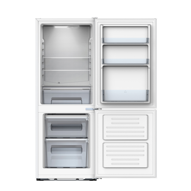 Haden HK127W 70/30 Fridge Freezer  - 133L Capacity, White