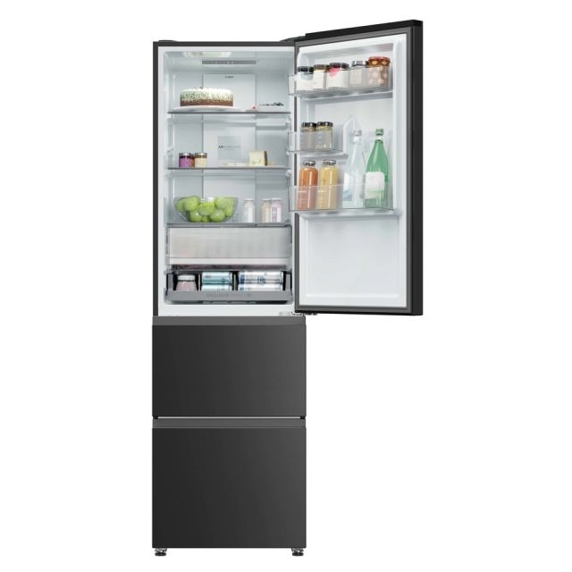 Haier HTR3518ENMTK 60/40 Fridge Freezer - Black