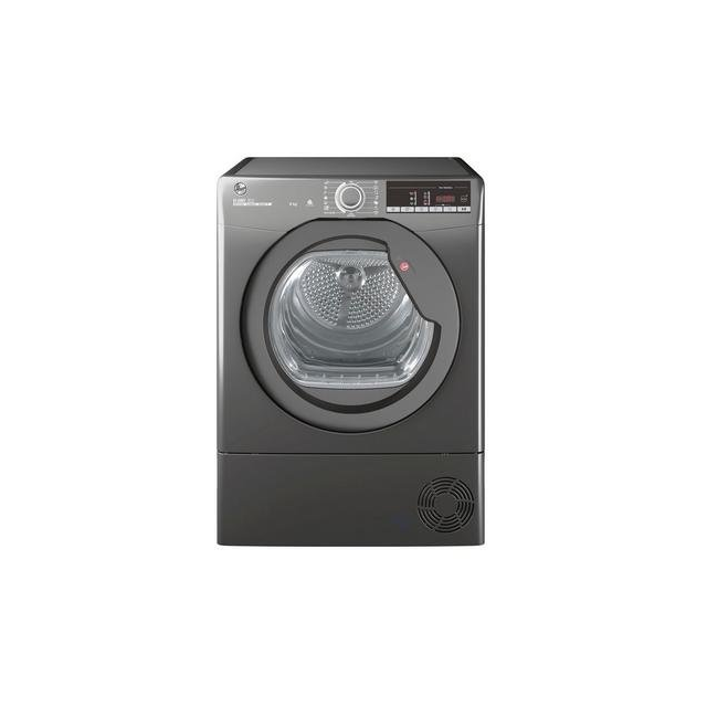 Hoover HLEC8TRGR 8KG Condenser Tumble Dryer - Graphite