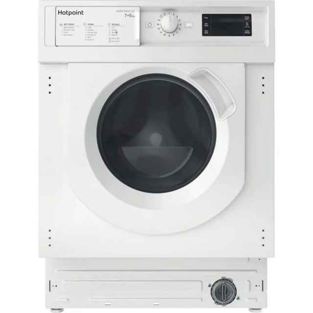 Whirlpool BIWDHG75148UKN 7kg/5kg Integrated Washer Dryer