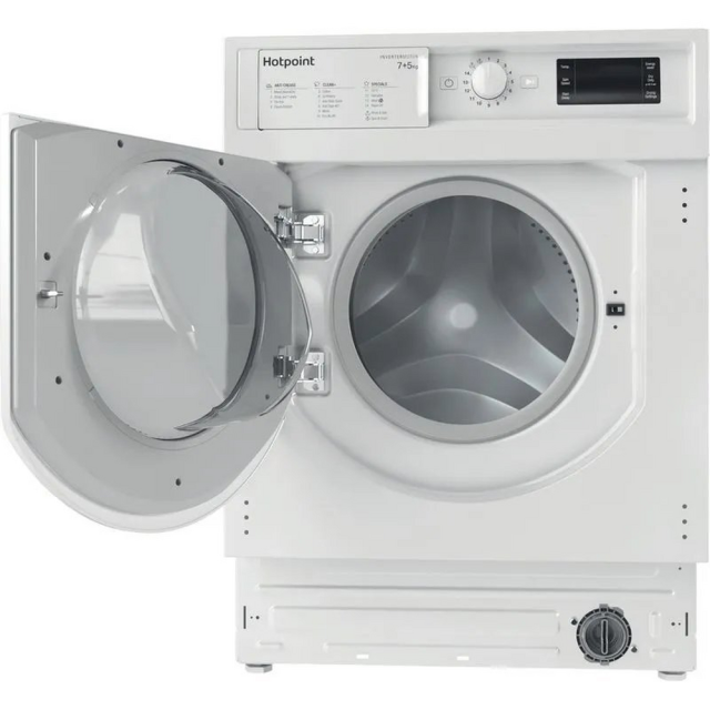 Whirlpool BIWDHG75148UKN 7kg/5kg Integrated Washer Dryer