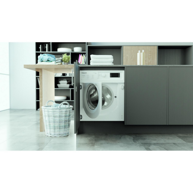 Whirlpool BIWDHG75148UKN 7kg/5kg Integrated Washer Dryer