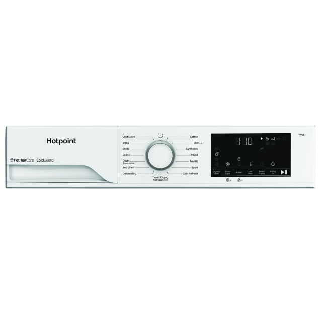 Hotpoint CHD93MWWUK 9kg Heat Pump Dryer - White