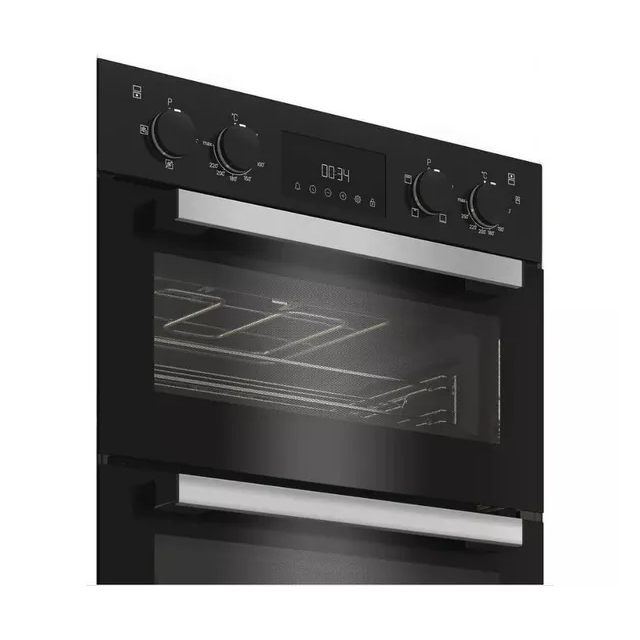 Hotpoint DIH 10D B Built In Electric Double Oven - Black