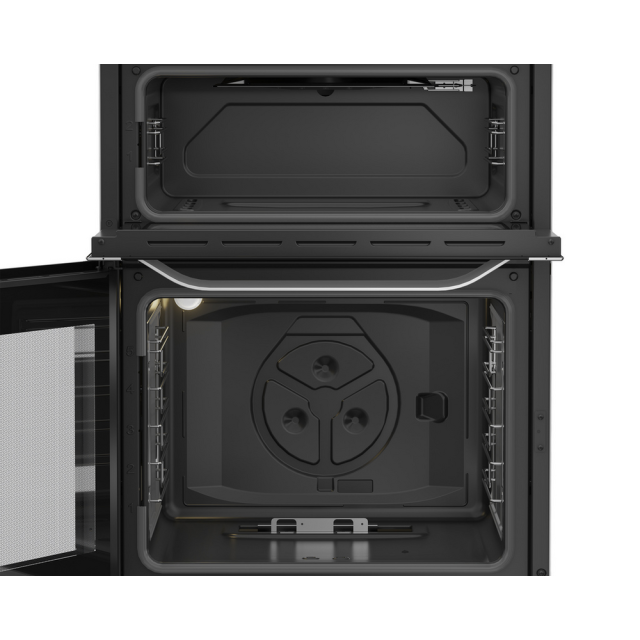 Hotpoint HDG6GDCX 60cm Double Oven Gas Cooker Stainless Steel