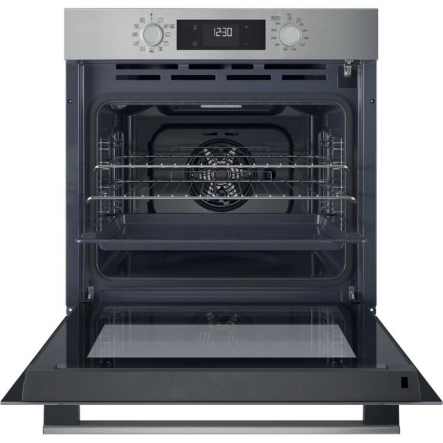 Hotpoint HO278PXUK 60cm Built In Electric Single Oven - Silver