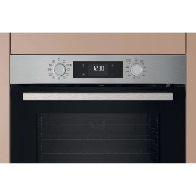 Hotpoint HO278PXUK 60cm Built In Electric Single Oven - Silver