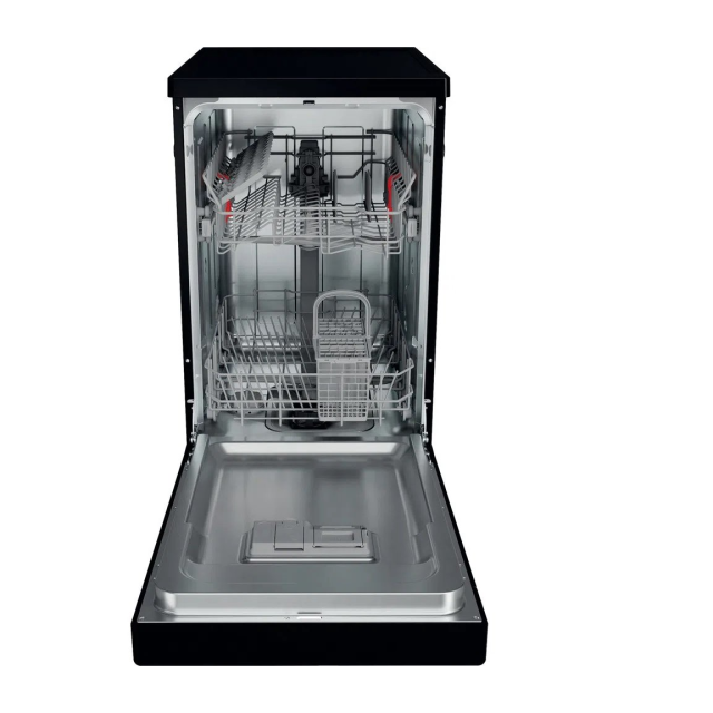 Hotpoint HSFE1B19BUKN HSFE1B19SUKN Freestanding Slimline Dishwasher