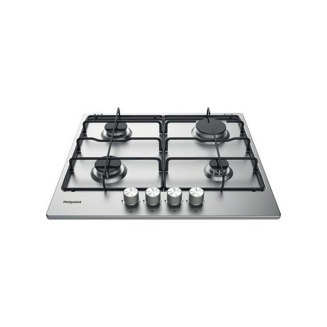 Hotpoint PPH60PFIXUK 59cm Gas Hob - Stainless Steel