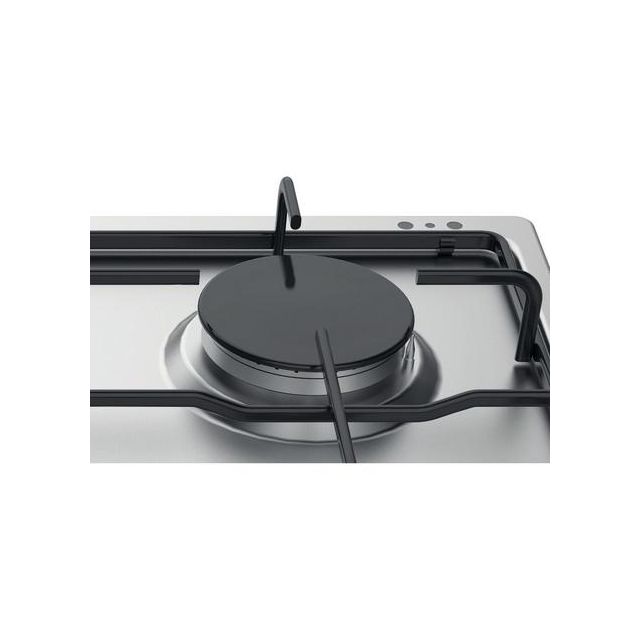 Hotpoint PPH60PFIXUK 59cm Gas Hob - Stainless Steel