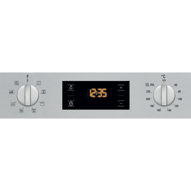 Hotpoint SA4544CIX 59.5cm Built In Electric Single Oven - Silver