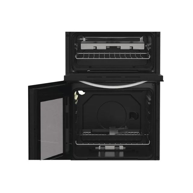 Indesit ITG5GMW 50Cm Gas Twin Cavity Cooker - White