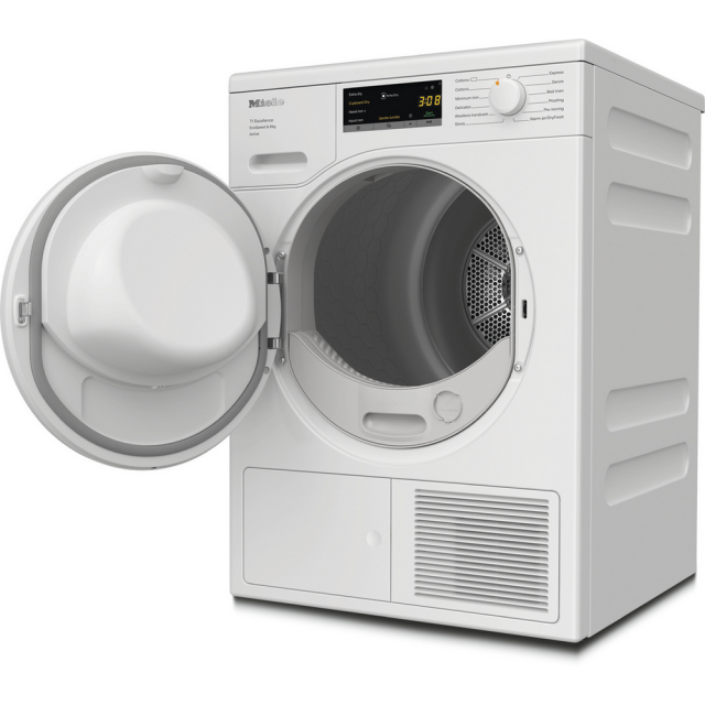 Miele TEA525 8kg Heat Pump Tumble Dryer White