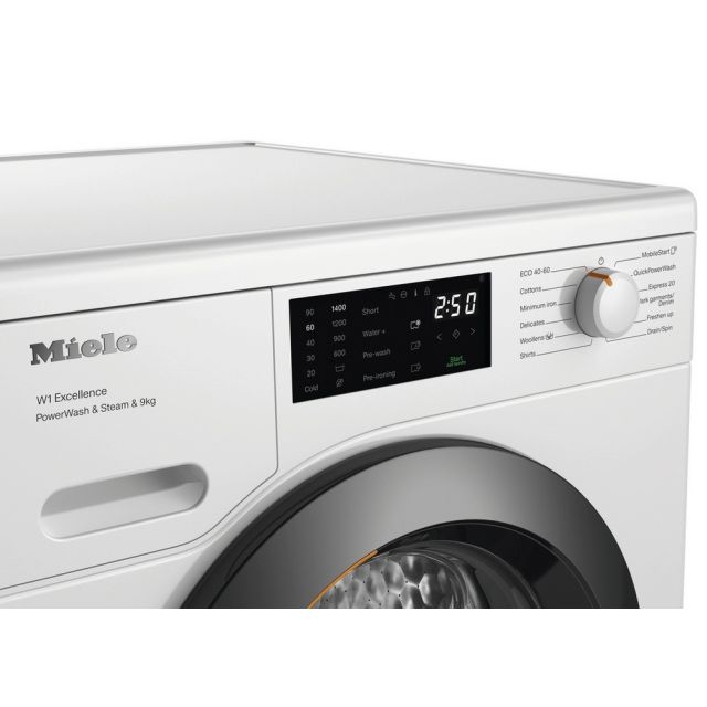 Miele WED385 WCS 9kg 1400 Spin Washing Machine - White
