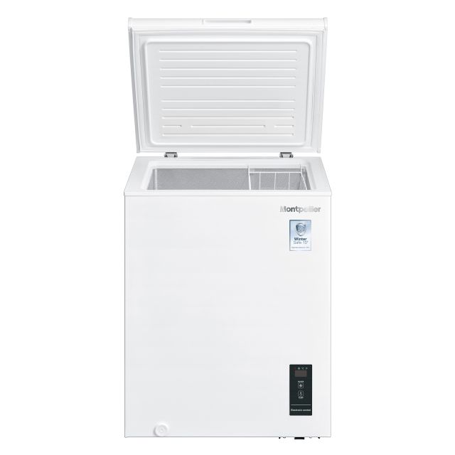 Montpellier MCF100WLED - 99 Litre Chest Freezer