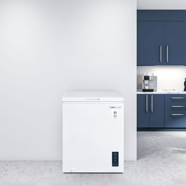 Montpellier MCF140EW 63.2cm Chest Freezer - White