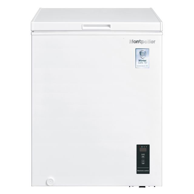 Montpellier MCFF140LED - 142Litre Chest Freezer