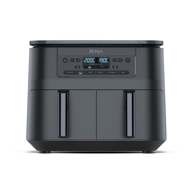 Ninja DZ300UK 7.6 litre 6-in-1 Dual Zone Air Fryer - Gun Metal Grey