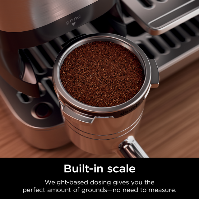 Ninja ES701UK Luxe Café Pro Series Espresso Machine - Black/Stainless Steel