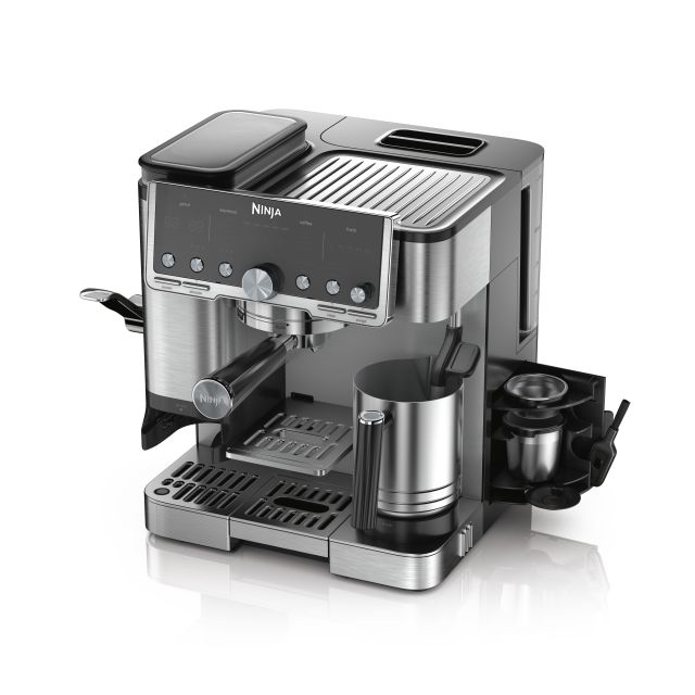 Ninja ES701UK Luxe Café Pro Series Espresso Machine - Black/Stainless Steel