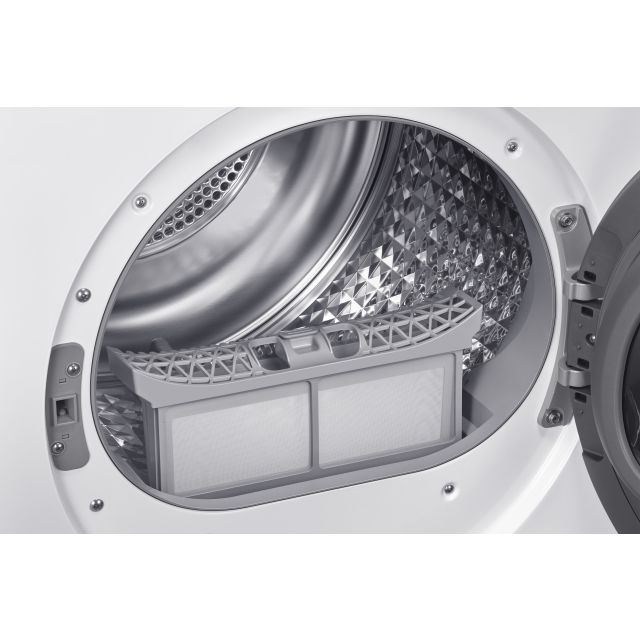 Samsung DV90CGC0A0AEEU 9kg Heat Pump Tumble Dryer - White