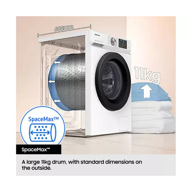 Samsung WW11DG6B25LEU1 11kg 1400 spin - White