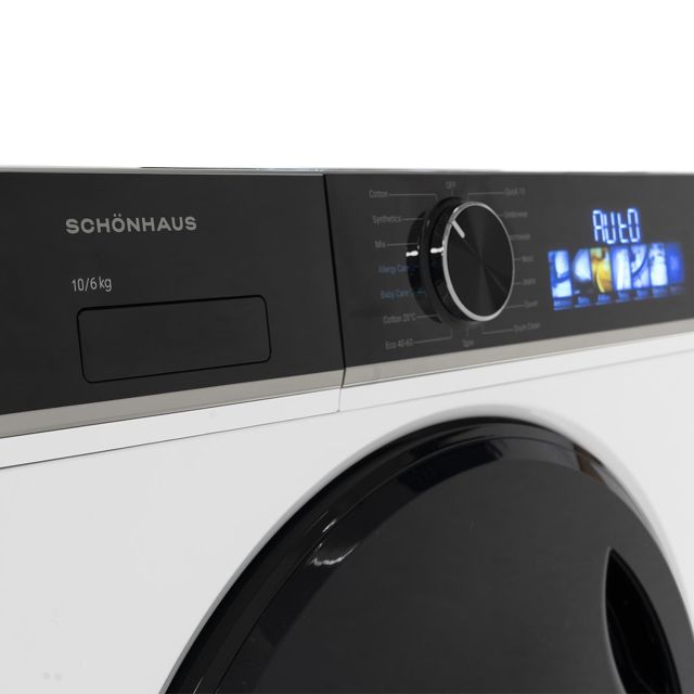 Schonhaus WDSF0110614AW 10kg/6kg 1400 Spin Washer Dryer - White