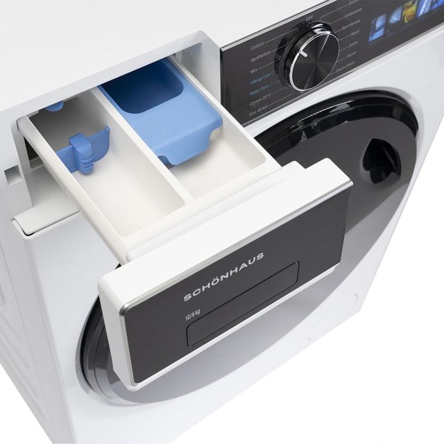 Schonhaus WDSF0110614AW 10kg/6kg 1400 Spin Washer Dryer - White