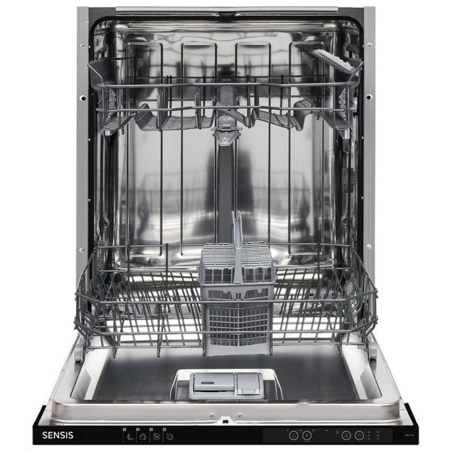 Sensis DWBI0213FSDWA Integrated Dishwasher - White - 13 Place Settings