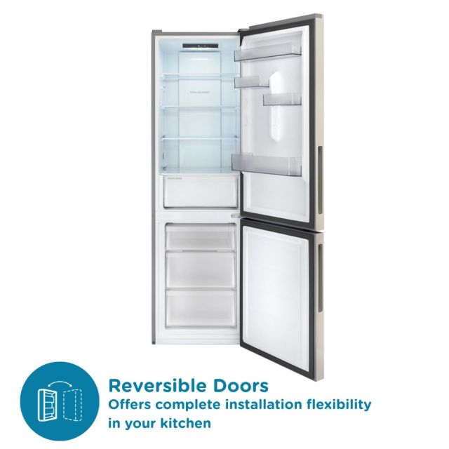 Sensis RFCMF0154.ES 54cm Total No Frost Fridge Freezer - Silver