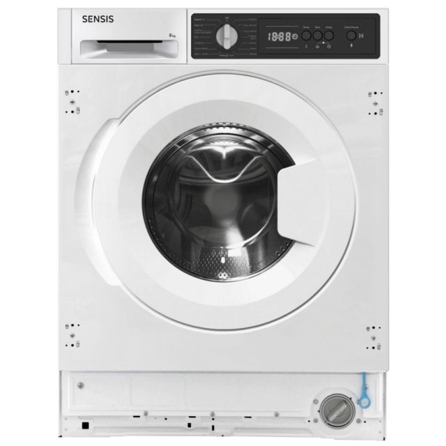 Sensis WMBI01814AW 8kg 1400 Spin BUILT-IN Washing Machine - White