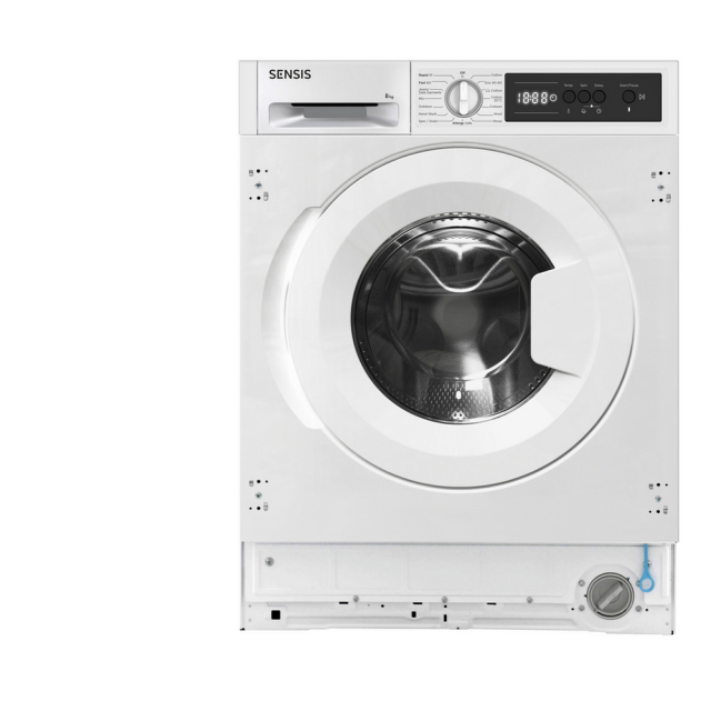 Sensis WMBI01814AW 8kg 1400 Spin Washing Machine White