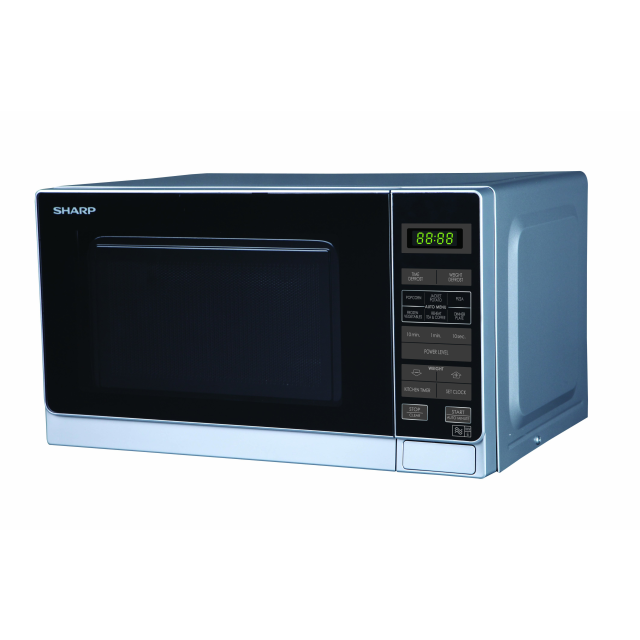 Sharp R272SLM 20 Litre Solo Microwave - Silver
