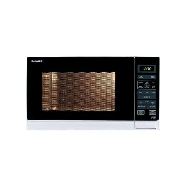 Sharp R372WM 25 Litre Solo Microwave - White