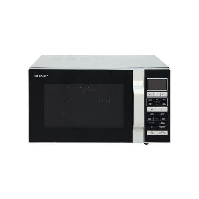 Sharp R860SLM 25 Litre Combination Microwave - Silver
