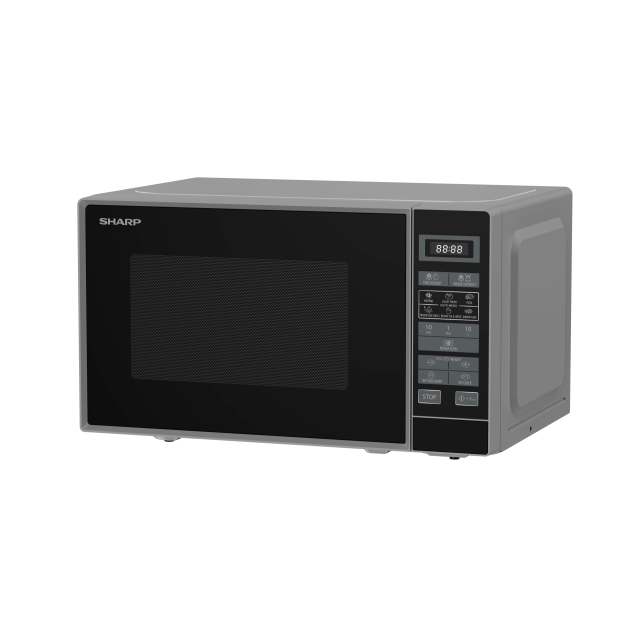 Sharp RD202TS-UK  20 Litres Microwave Oven - Silver
