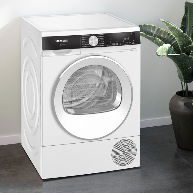Siemens WQ45G2D2GB 9kg Heat Pump Tumble Dryer - White