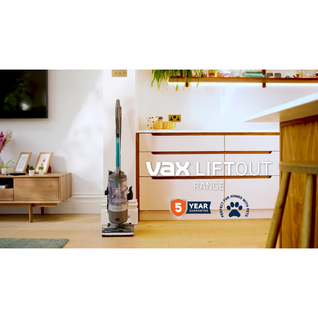 Vax CDUP-LORP Pet-Design Upright Vacuum Cleaner Graphite