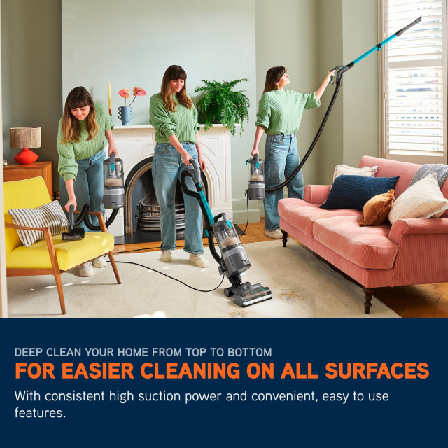 Vax CDUP-LORP Pet-Design Upright Vacuum Cleaner Graphite