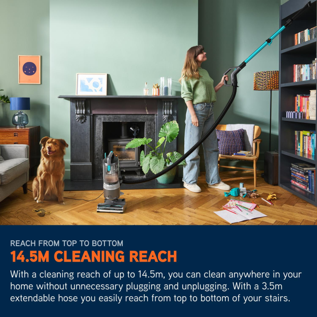 Vax CDUP-LORP Pet-Design Upright Vacuum Cleaner Graphite