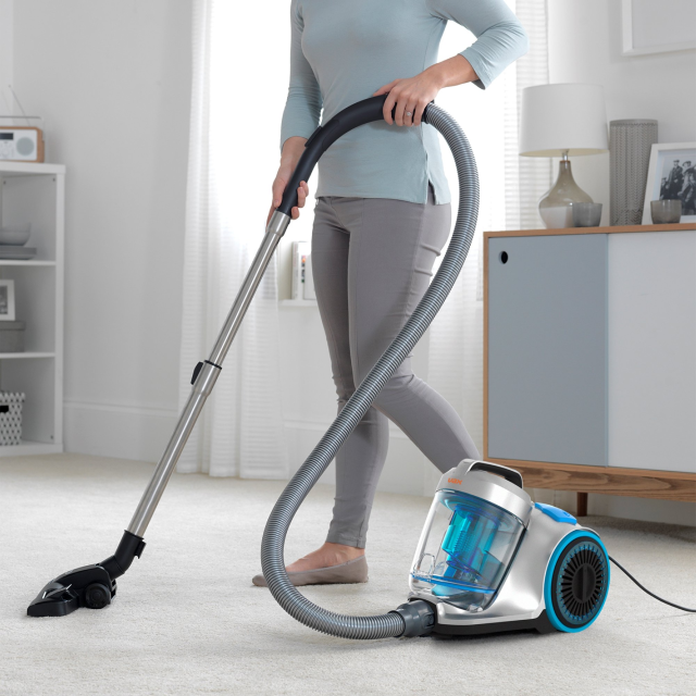 VAX CVRAV013  Pick up Pet Vacuum - Silver & Blue