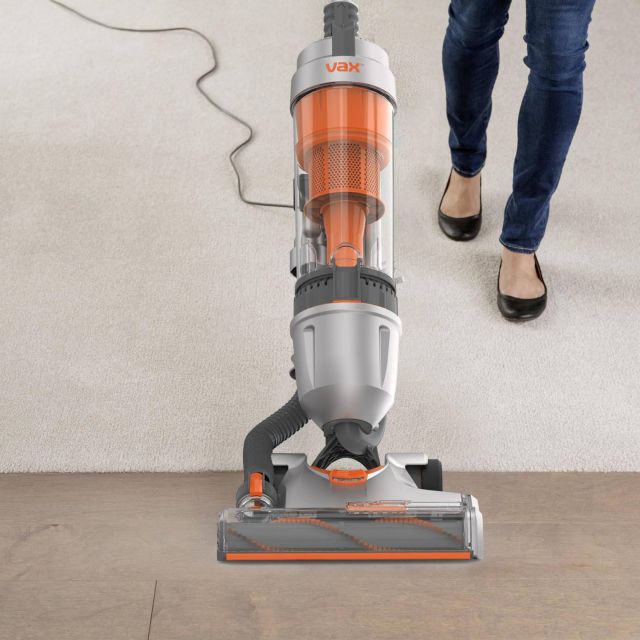 VAX U85-AS-Be Upright Corded Bagless Vacuum - Orange/Grey