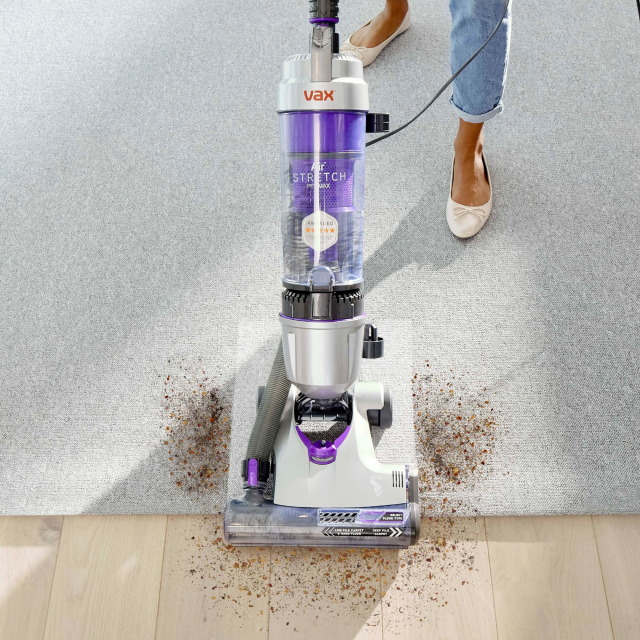 VAX U85-AS-PME Air Stretch Pet Max Vacuum Cleaner - Silver & Purple