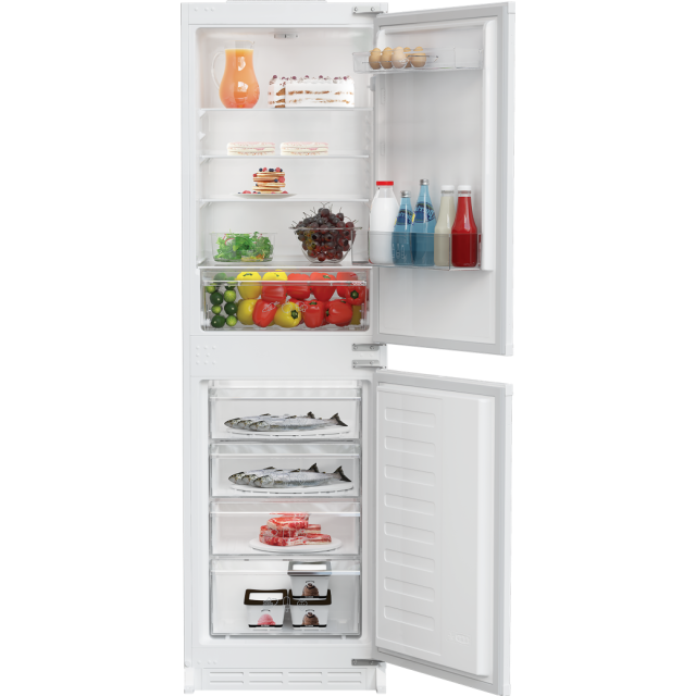 Zenith ZICSD455 54cm 50/50 Manual Integrated Fridge Freezer