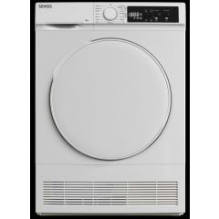 Sensis TDCF018BW 8kg Condenser Tumble Dryer - White