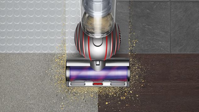 The Motorbar cleaner head handles every floor type.